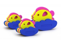 Семейство рыбок/ Игрушка-конструктор для купания 