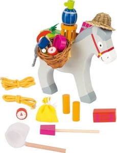 Балансир Ослик с корзинами, Goki