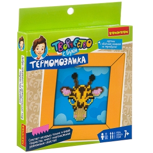 Картина с термомозаикой. Жираф - набор для творчества 