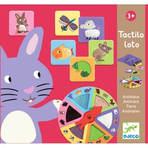 Тактильное лото Djeco Животные
