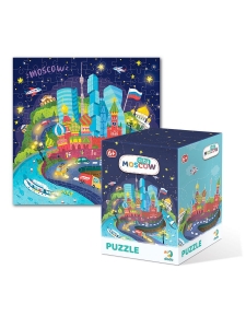 Пазл Москва. Путешествие по миру