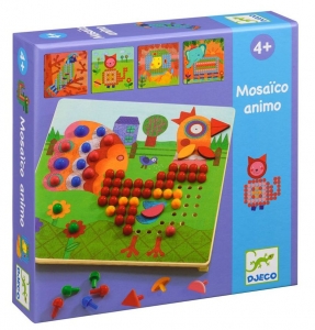 Игра Мозаика Животные. Djeco
